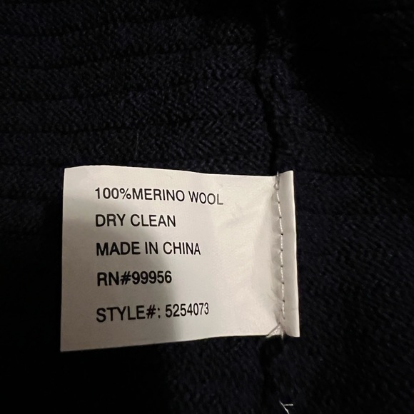 Shoshanna 100% merino wool blue dress. Size P. - Picture 6 of 7